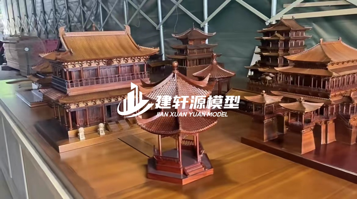 祥云古建模型制作